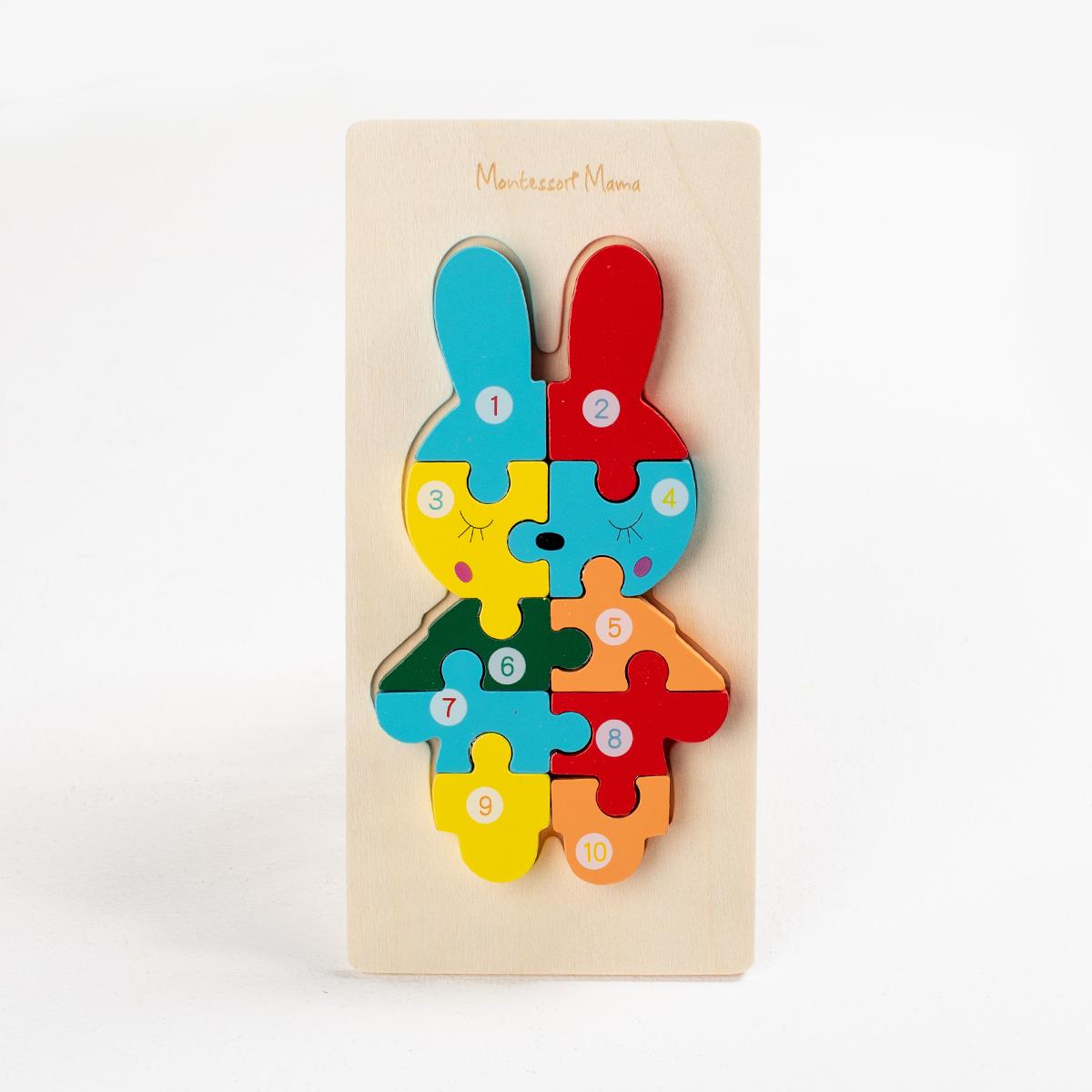 

Baby Wooden toy 3D Jigsaw Puzzle Montessori Educational Toys Preschool Learning Toy gifts for Kids