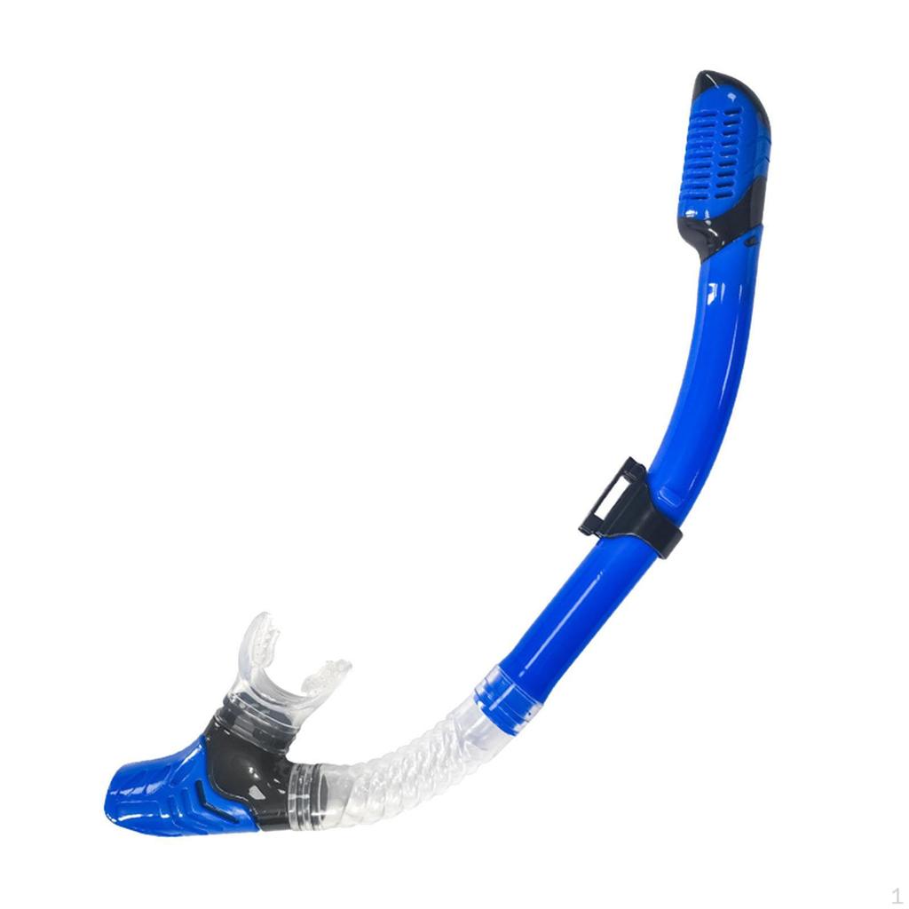 Dykning Torr Snorkel Scuba Snorkling Rör Byt Silikon med Cylinder Simträning