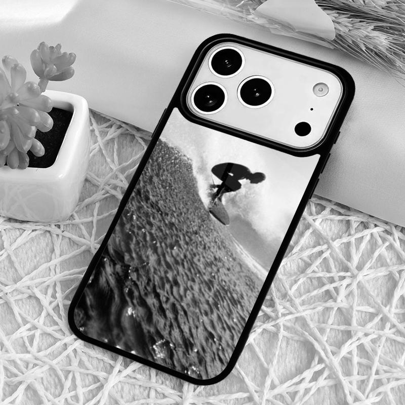 Surfing Wave Shockproof Phone Case for iPhone 17 Air 16e 15 11 12 14 13 Pro Max Cover Coque