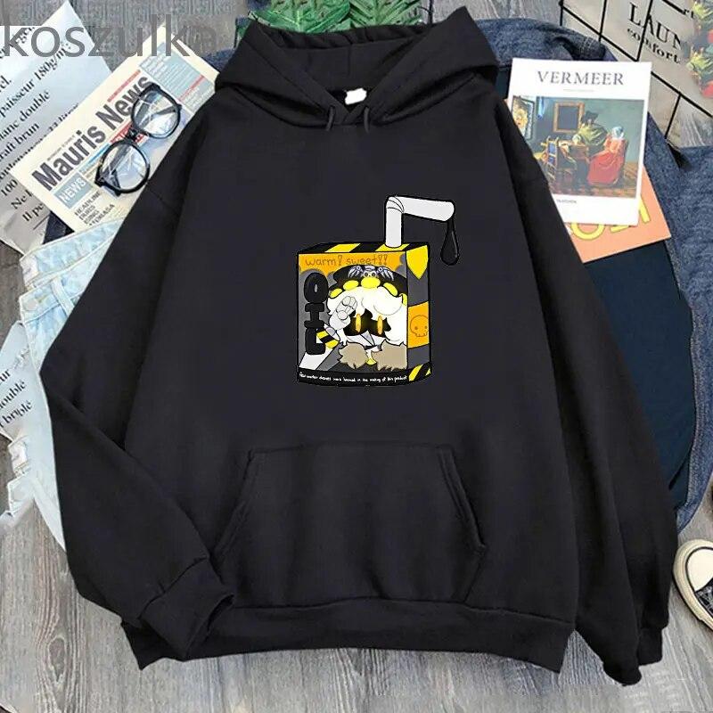 

2023 MURDER DRONES Hoodies Milk N Print Sweatshirts Cute Comic Sweatshirts Unisexga Clothes For Unisex/women Fleece Pullover Long Slee