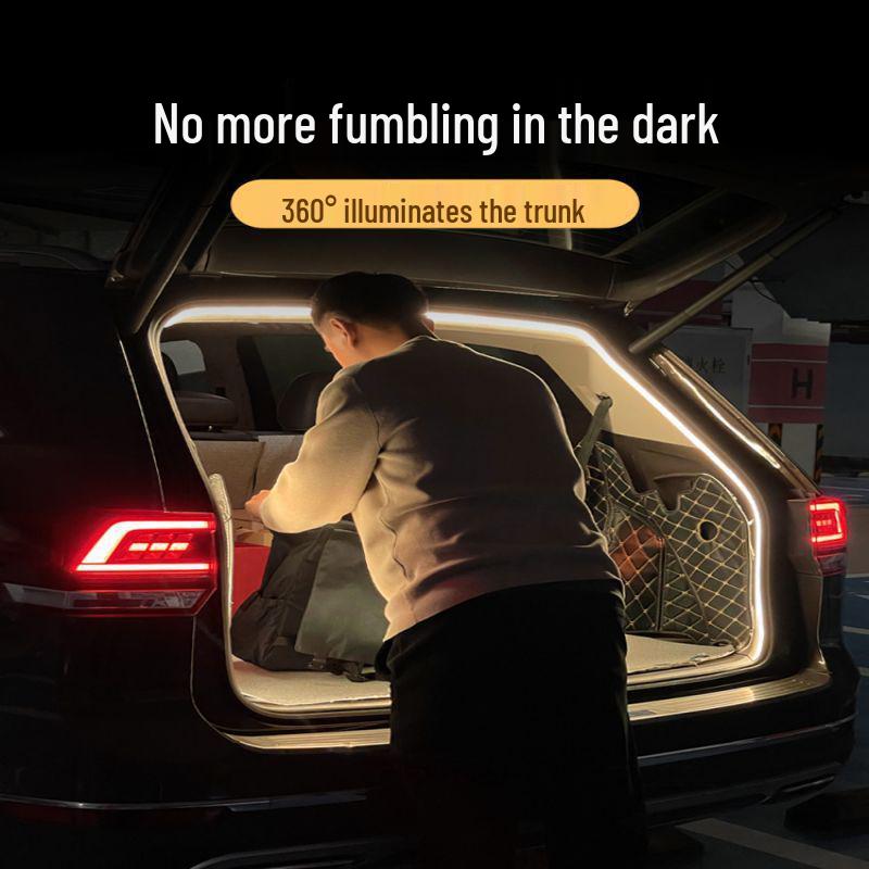Compatible with Geely Xingyue L, Binyue, Boyue L, and Xingyao 8: Ambient LED Trunk and Tail Box Light.