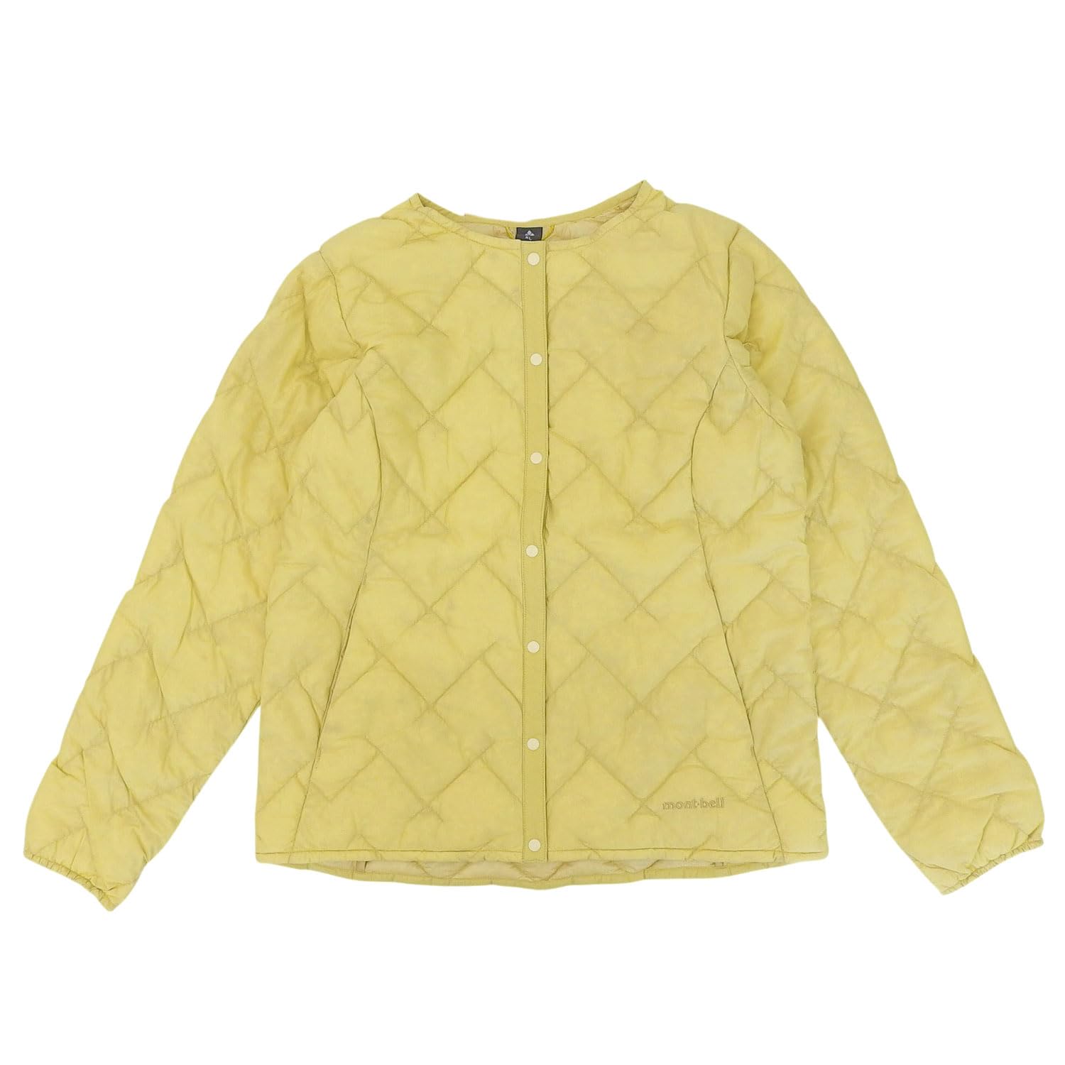 

montbell superior down round neck jacket women s down jacket nylon 1101667 yellow m жёлтый