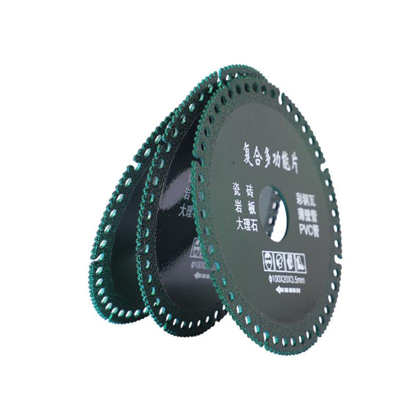 4Inch 100mm Multipurpose Cutting Blade Grinding Disc All Purpose Cut Off Wheel for Marble Stone Metal Concrete Wood