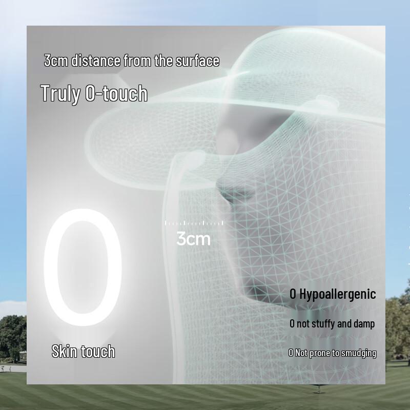 Beneunder Women's Mesh Sun Visor with Magnetic Face Shield