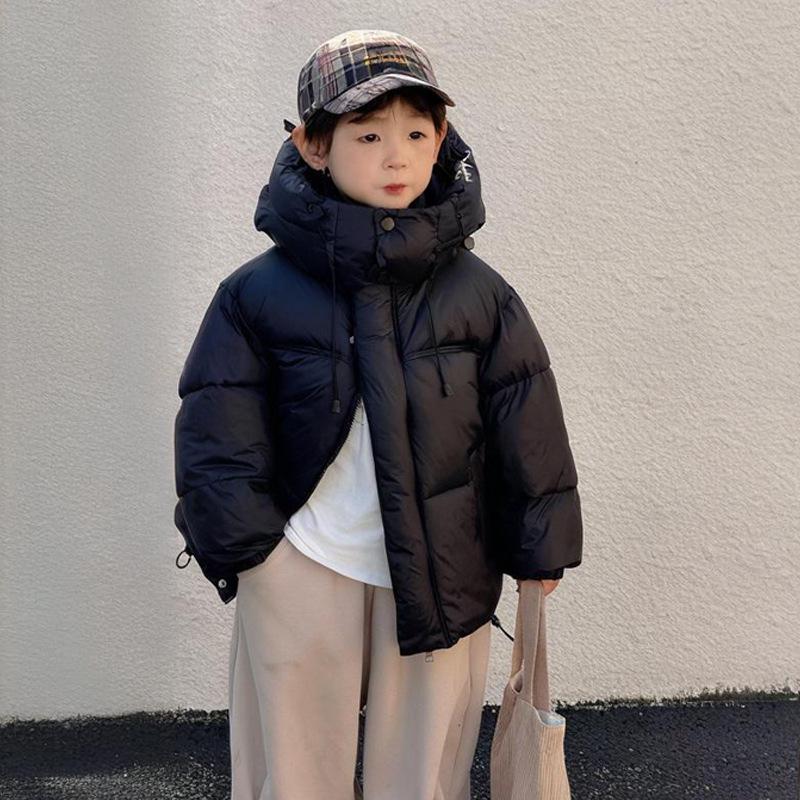 Children's Hooded Puffer Jacket - Thick, Warm, Stylish for Boys & Girls (Autumn/Winter)