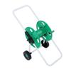 Water Hose Reel Cart with Wheels PP Labor Saving Hand Push Hose Storage Cart for Storing 50m G1/2 Pipe or 30m G3/4 Pipe