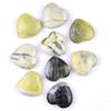 Natural Rose Quartz Heart-Shaped Crystal Gemstone - 2cm Polished Palm Stone