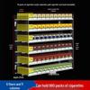 Wall-Mounted Acrylic Cigarette Display with Automatic Pusher