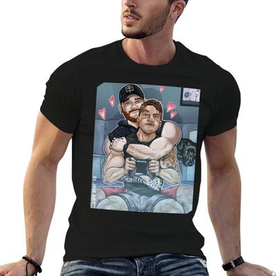 T-shirt Soirée Jeux Haut Basique à Manches Courtes