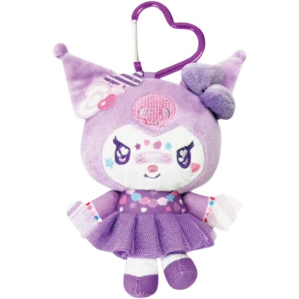 Hatayama Shoji Sanrio Mascot Pouch Decora Kuromi H15 x W10cm 63203112 Approx.