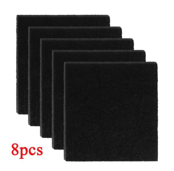 Home 4/6/8 Stück Haustier Katzenstreu Filter Aktivkohle Geruchsentfernendes Pad Kohlepackung Geruchsabsorber Kohlefilter für Haustier Toilette Müll