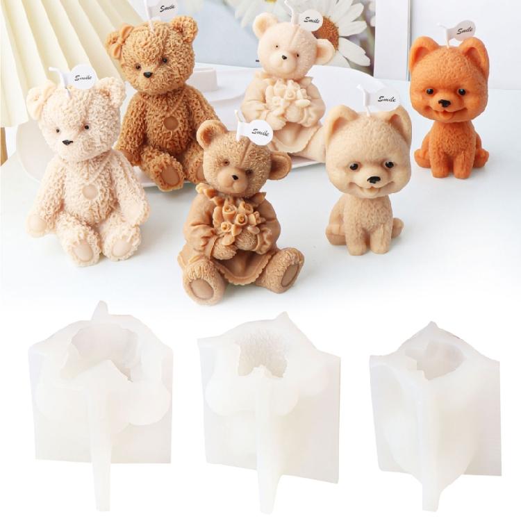 Geometric Candle Mold Silicone Mold for Candle Making Reusable Candle Resin Mold