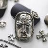 Chrome Hearts Krzyż Akcesoria do zdobienia paznokci - Styl punkowy retro z efektem postarzenia