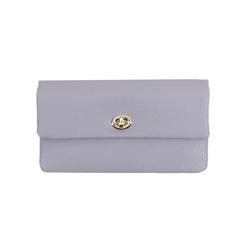 Stylish Women Wallets Long Hasp PU Leather Purses Portable Money Bag Solid Color Simple Multifunctional Coin Holder Fashionable Ladies Purse