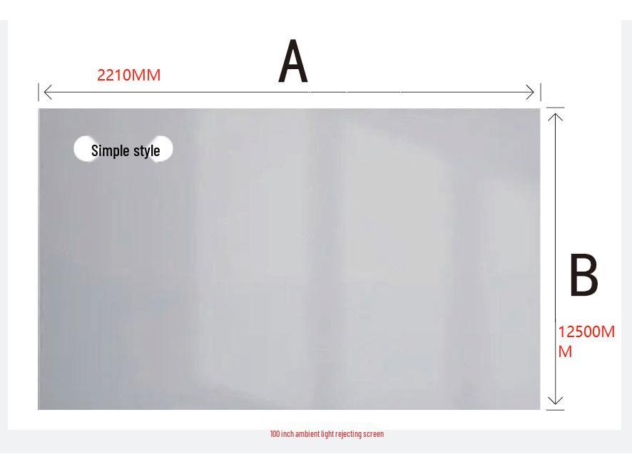 Tragbare Faltbare Outdoor-Projektorleinwand