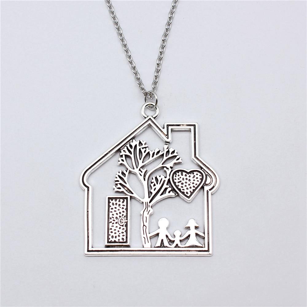 45cm Oder 70cm Lange Kette Halskette Lebensbaum Hochzeitsschmuck Zubehör QN079