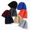 100% Pure Wool Knitted Hat Thermal Pullover Hat Autumn and Winter New Versatile Fashion Cold Hat Ear Protector Wool Hat