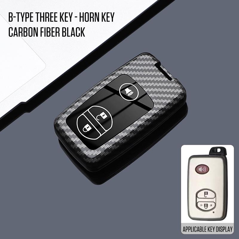 Premium Key Cover for Toyota Land Cruiser, Prado, Prius
