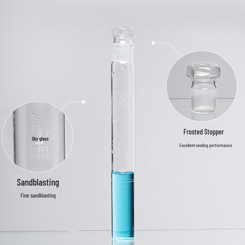 Tianbo Glass Colorimetric Tube with Stopper