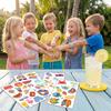 10pcs Hawaiian Summer Party Temporary Tattoo Sticker Waterproof Tropical Flamingo Luau Beach Birthday Party Decoration Kids Gift