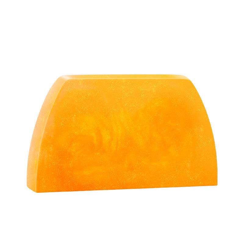 Sweet Golden Fragrance Soap - 80g: Long-lasting Scent, Deep Cleaning, Strong Oil Control, Handmade Face Wash.