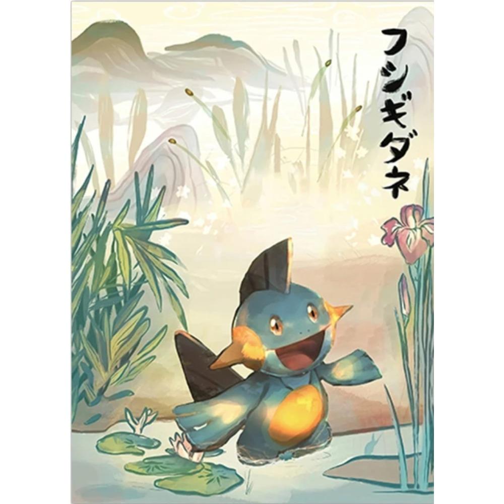 

Japanese Anime Pokemon Canvas Painting Cartoon Bulbasaur Squirtle Poster Print Mural Pictures Wall Art Home Decor Gifts Cuadros 21X30CMNo Framed