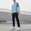 Nike Ss22 Multi Letter Logo Solid Color Casual Crew Neck Short Sleeve T-Shirt Men Tops Cobalt-Blue DR0998-424