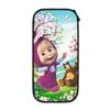 New Cute Cartoon M-Masha and Bear Pencil Case Pencil Box Pen Box for Student Large Storage Bag Students School Gift Accessories
