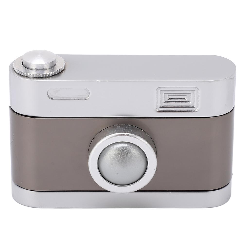 Camera Shaped ADHD Push Slider Toy Adult Metal Press Click Anxiety Stress Relief Slider Toy for
