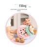 Creative Lotus Doll Plush Keychain - Simulation Lotus Seedpod Ornament for Bags and Cars
