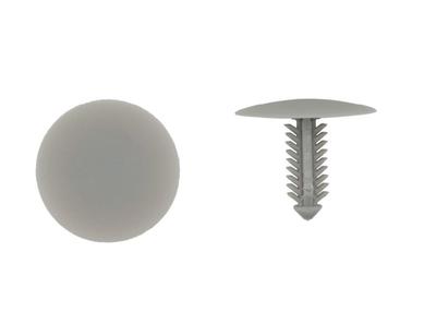 Boston BC5463 Car Parts Clip Gray 10 Per Bag