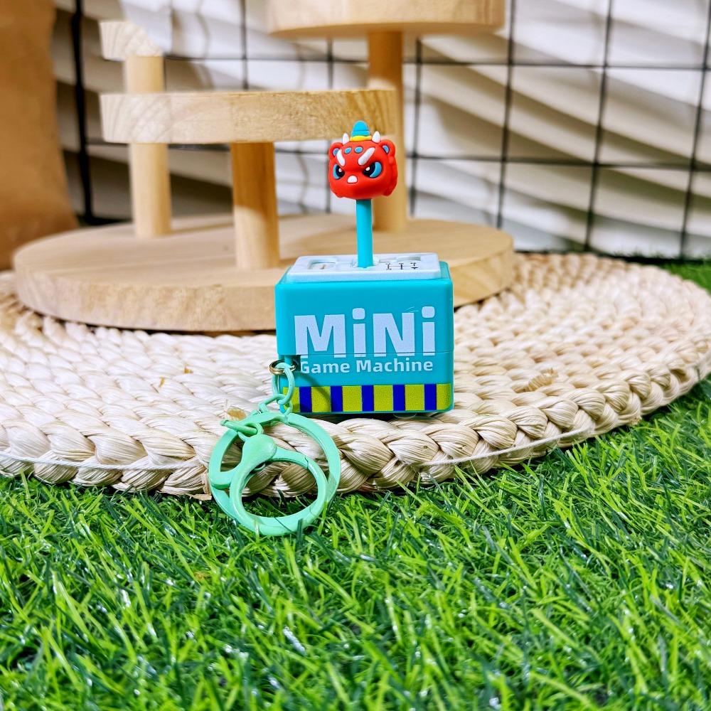 Game Keychain Shift Gears Voice Keychain Electronic Fingertip Button Key Ring Fun Gifts