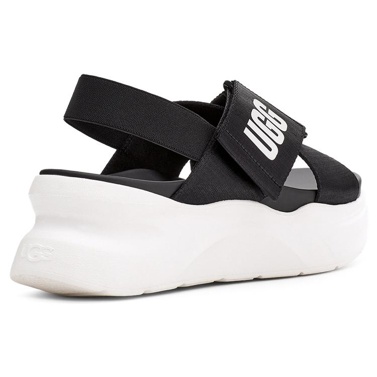 UGG Sports Sandals 'Black White' Women's 1117354-BWHT