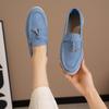 Women Casual Single Shoes Spring Autumn One Foot Lazy Person Bean Shoes Loafers