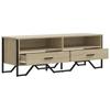 Vidaxl Szafka Pod Tv, Dąb Sonoma, 122X34X41 Cm Materiał Drewnopochodny