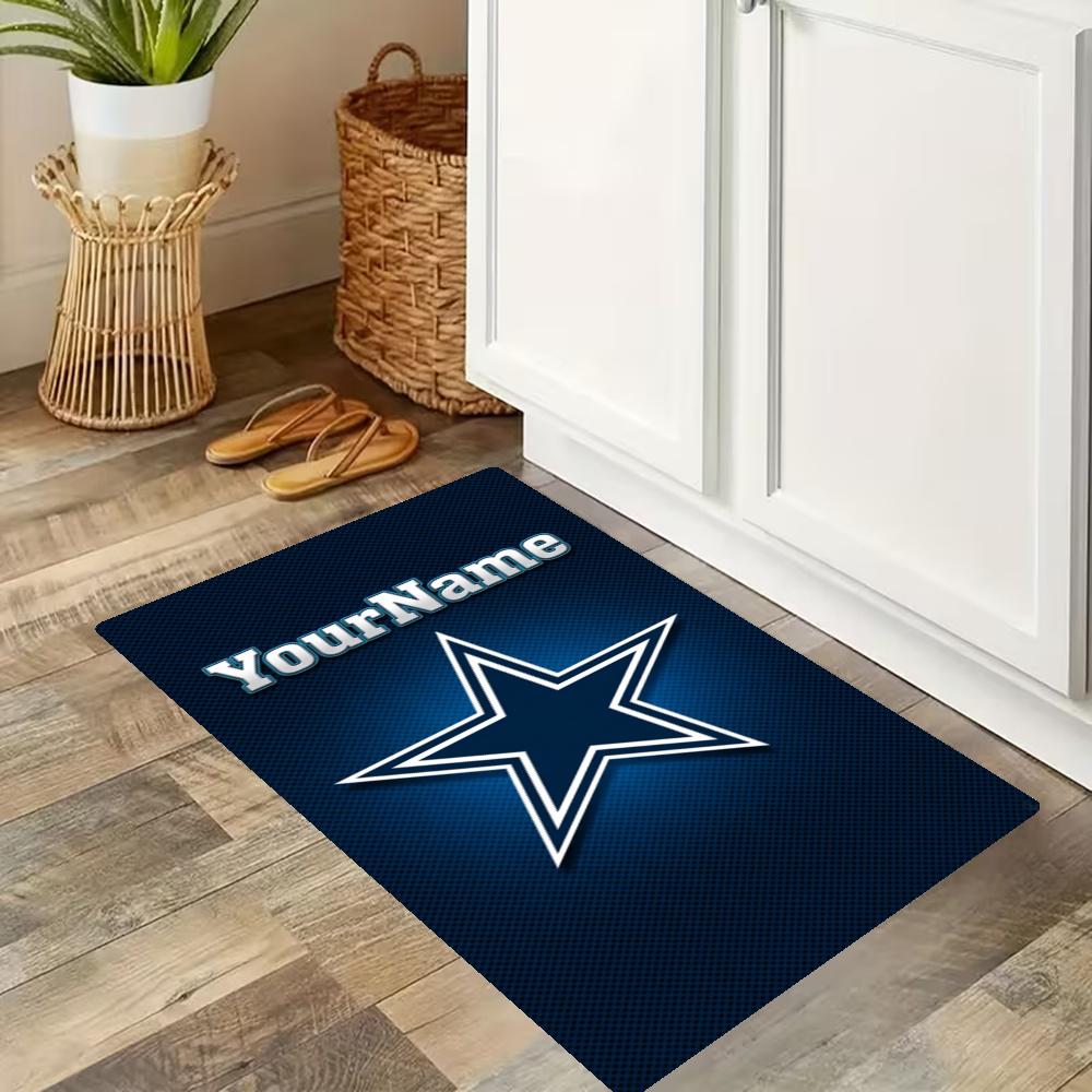 Dallas Customize Your Name Kitchen Rug Runner Rug Laundry Mat Hallway Entryway The Best Gift Choice