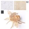 Assembly Toy Handmade Wooden Puzzle Wood Insect Animal DIY Jigsaw Board Montessori 3D Puzzle