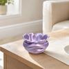 Flower Plastic Pen Holder Luxury Makeup Brush Holder  Dresser Vanity Desk