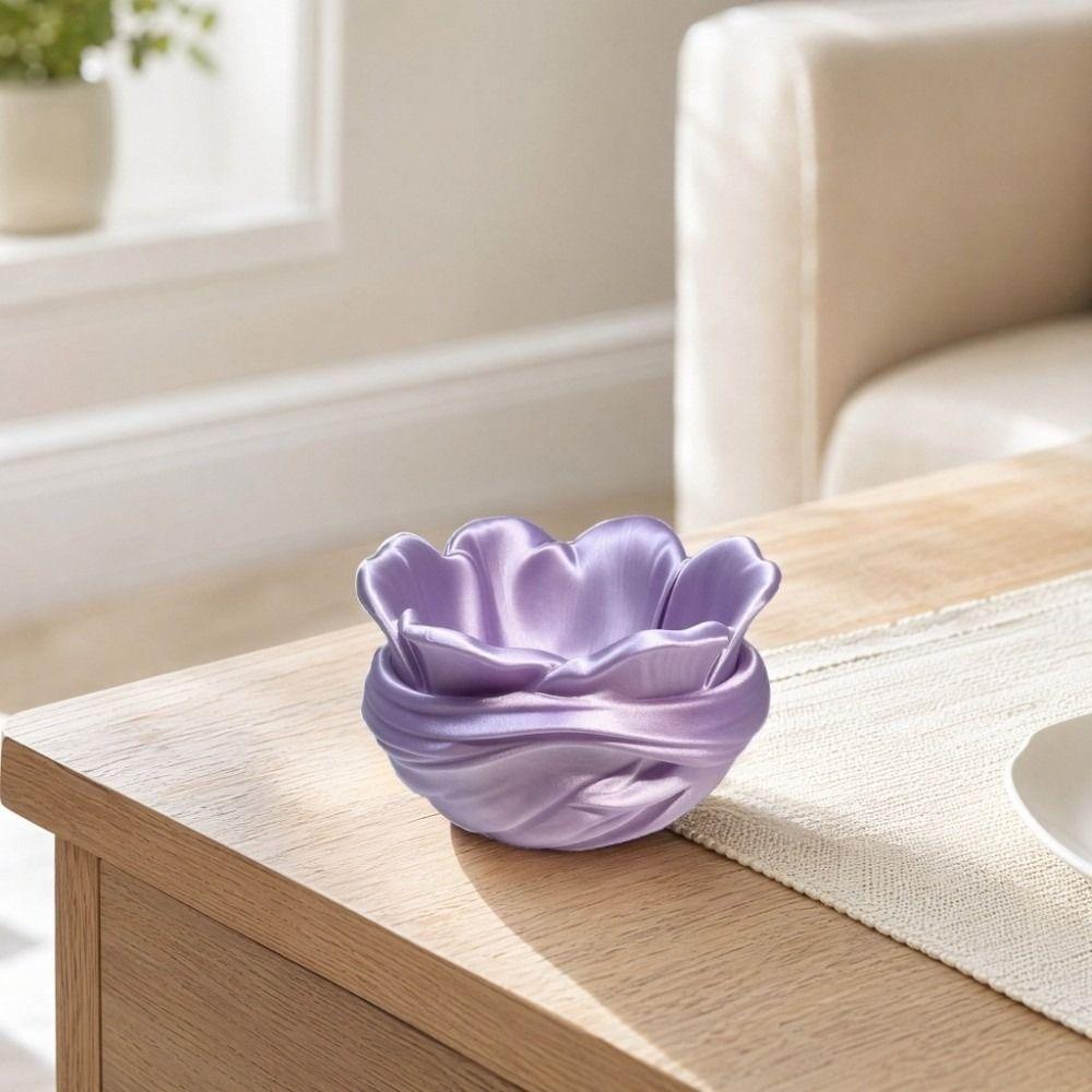 Flower Plastic Pen Holder Luxury Makeup Brush Holder  Dresser Vanity Desk