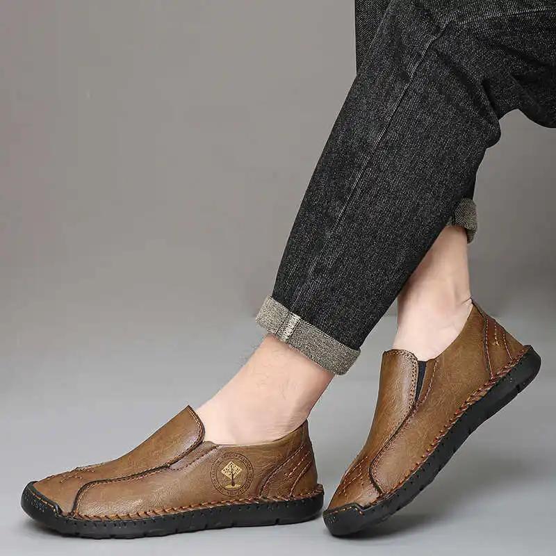 Fashion Does Not Slip Cold-proof Loafers Shoes For Man Woven Retro Boots Sneakers Men's Luxury Sports 0 Tenya Lux Super Sale