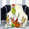Flannel Digital Printed Blanket Conditioning Blanket Sofa Blanket Girl Gift