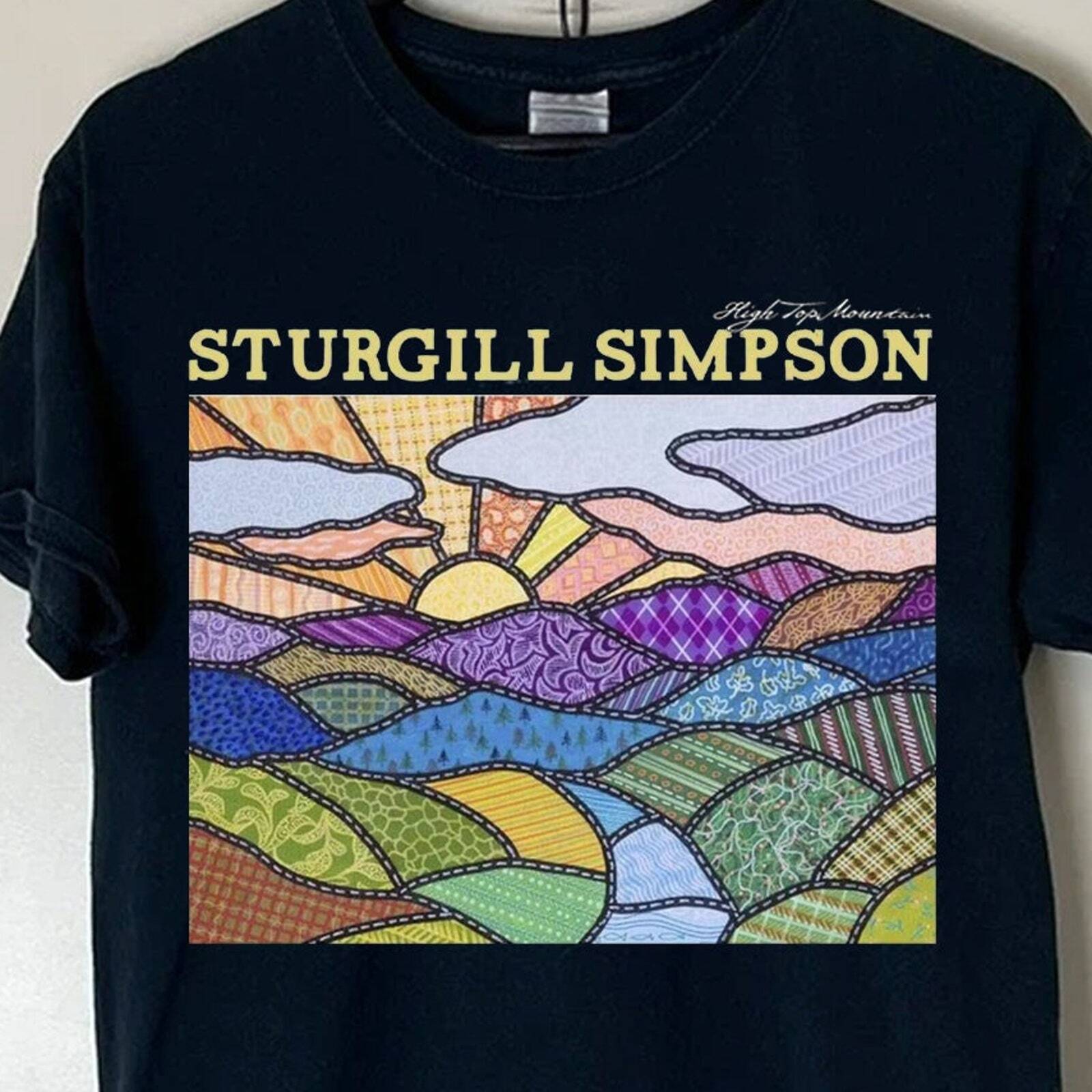 

Sturgill Simpson High Top Mountain 90s t shirt Metamodern Sounds in Country Mus Unisex T-Shirt XXXXL