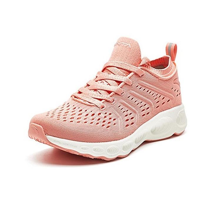 Anta Lightweight Comfortable Breathable Training Shoes Women Sneakers Pink 12825588-2