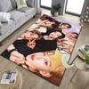 Kpop Idol Performance Office Rug Chair Mat, Game Carpet, Suitable for Front Door, Bedroom, Living Room, Desk, Holiday Gift