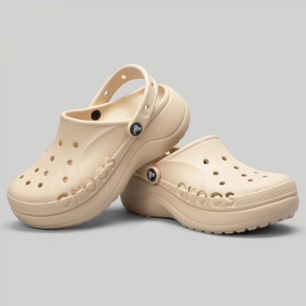 

Crocs Vaya Platform Clogs Winter White 208186 11s W8(250mm)