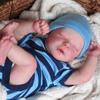 46CM Darren Lifelike Reborn Baby Doll with Visible Veins and 3D Skin, Exquisite Hand-Painted Design.