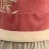 Herbst Winter Damen Nerzfleece Pullover Locker Übergröße Pullover Bestickt Pullover Fleece Verdickt Beflockt Strickoberteile
