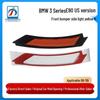 Compatible Yellow Front Bumper Side Marker for 08-09 BMW 3 Series E90 (Part Numbers: 63147205398/63147205397).