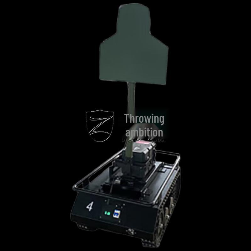 Remote Control Tracked Pop-up Target Machine