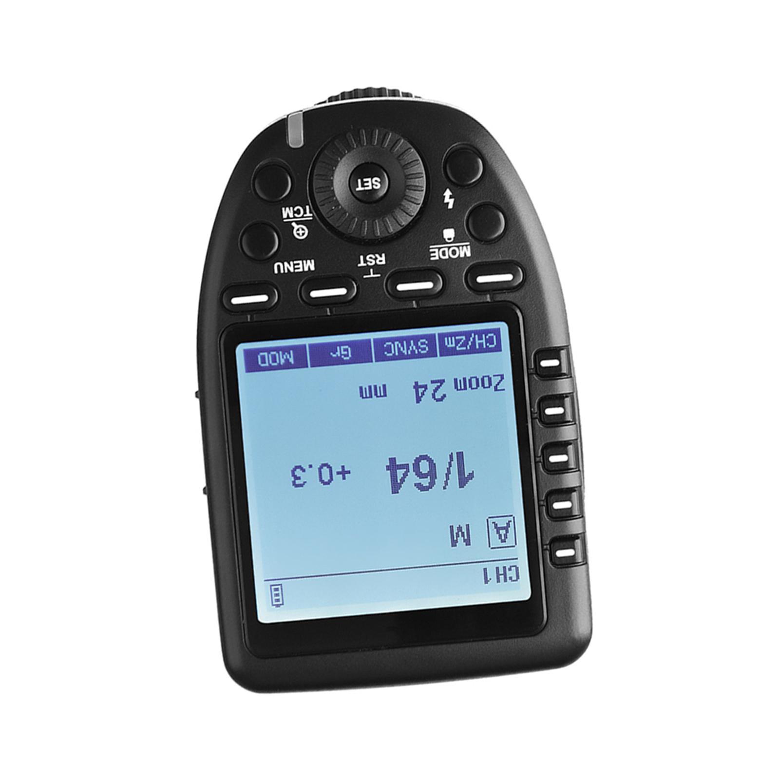 

Xpro C E TTL II Flash Trigger Transmitter 2.4G Wireless X System 32 Channels 16 Groups Support TTL Autoflash 1 8000s